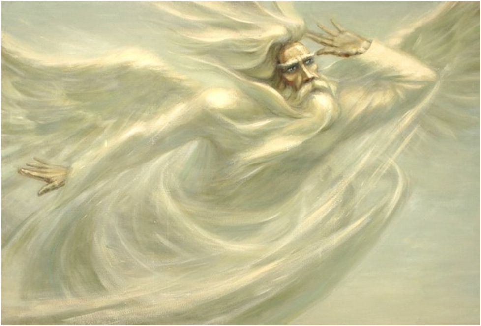 Славянский бог ветра Стрибог
