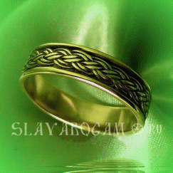Кольцо Славянское плетение 2