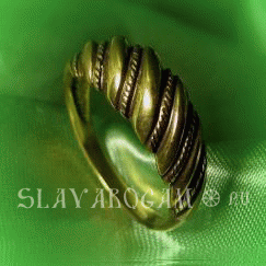 Славянское кольцо Витое