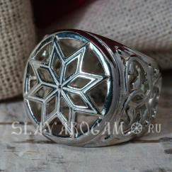 Славянское кольцо Алатырь